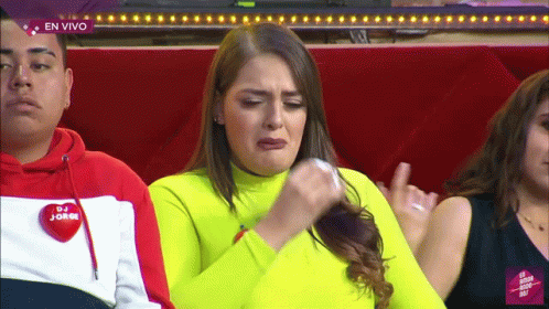 Woman in Neon Yellow Sweater with Heart DJ Jorge