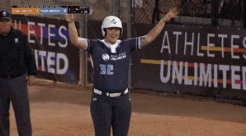 Woman in Number 32 Jersey Athletes Unlimited