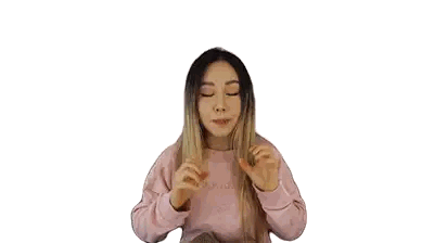 Woman in Pink Adidas Sweatshirt Raising Hands
