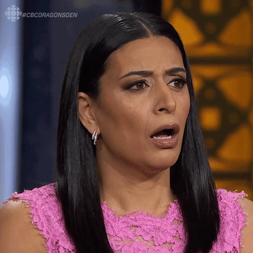 Woman in Pink Dress Making Funny Face