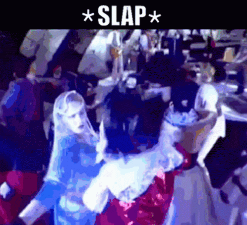 Woman In Pink Dress Saying Oh No GIF