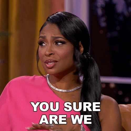 Woman In Pink Dress Saying You Sure Are GIF