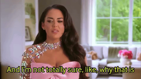 Woman in Pink Dress Talking