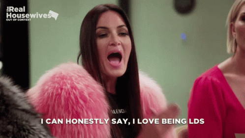 Woman in Pink Fur Coat Says I Can Honestly Say I Love Being LDS