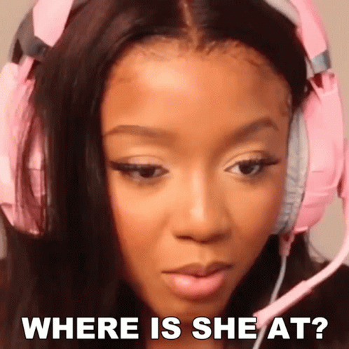 Woman in Pink Headphones Asking Where Is She