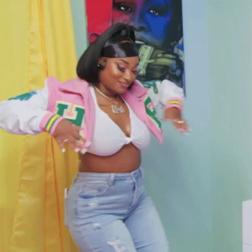 Woman in Pink Jacket with H