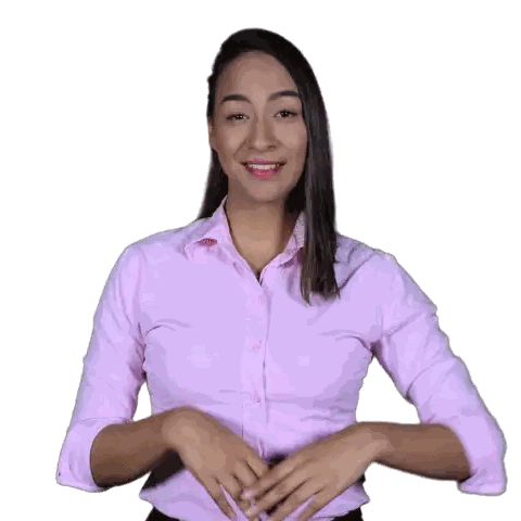 Woman in Pink Shirt Holding Hands