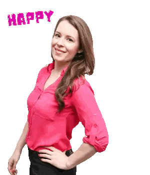 Woman in Pink Shirt With Hands on Hips