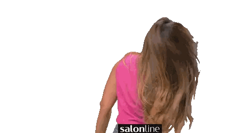 Woman in Pink Tank Top Hair Blowing