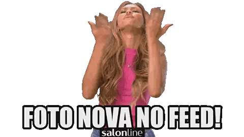 Woman in Pink Tank Top in Front of Foto Nova Sign