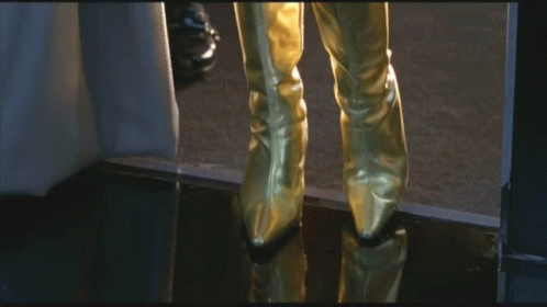 Woman In Purple Jacket And Gloves GIF