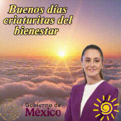 Woman in Purple Jacket Buenos Dias Criaturas Del Bienestar Gobierno De Mexico