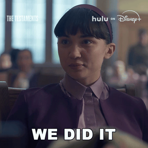 Woman in Purple Jacket We Did It Disney