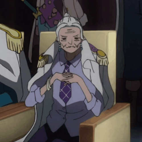 Woman In Purple Shirt And Tie Folded Hands