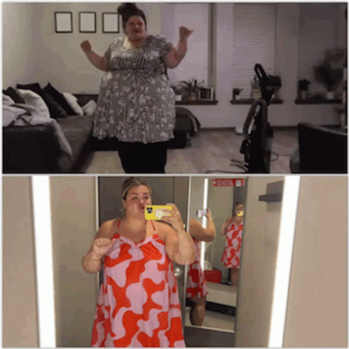 Woman in Red Crop Top Dancing