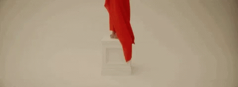 Woman in Red Dress