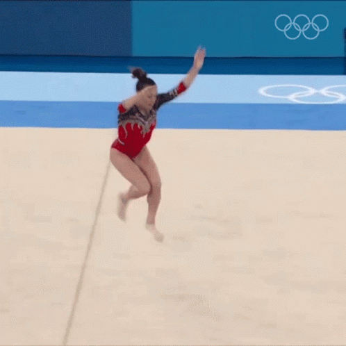 Woman in Red Leotard Number 265