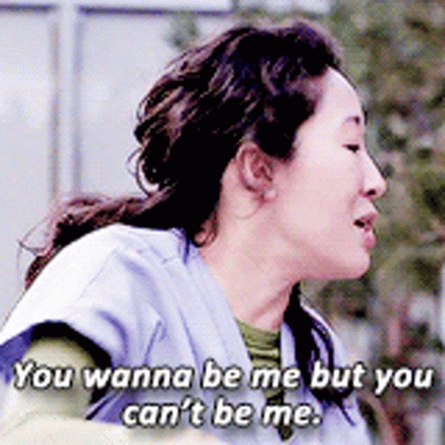 Woman in Scrub Top Says You Wanna Be Me But You Can't Be Me