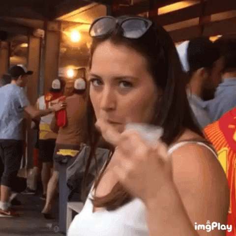Woman In Sunglasses Holding Cup GIF
