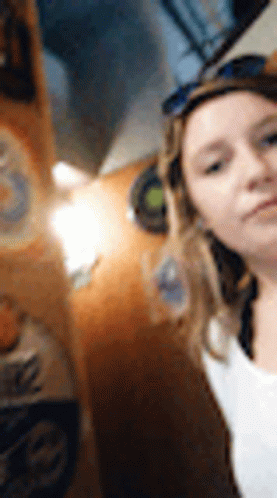 Woman in Sunglasses Taking Selfie