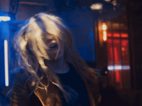 Woman In Superman Costume Smiling GIF