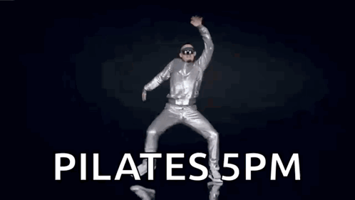 Woman in Swan Costume Dancing Pilates 5pm