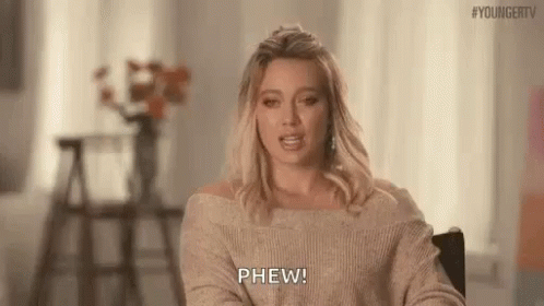 Woman in Sweater Talking
