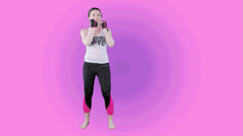Woman In Tank Top Saying I Love You GIF