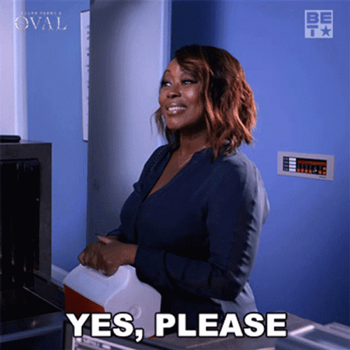 Woman In The Office Yes Please GIF