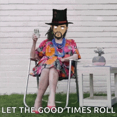 Woman in Top Hat Holding Dollar Bill