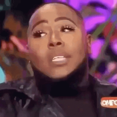 Woman in Turtleneck with Purple Background