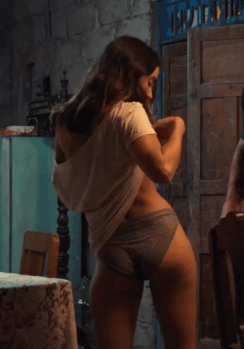 Woman in Underwear