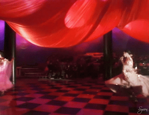 Woman In White Dress Dancing GIF