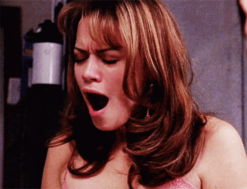 Woman in White Dress Yawning #mafs