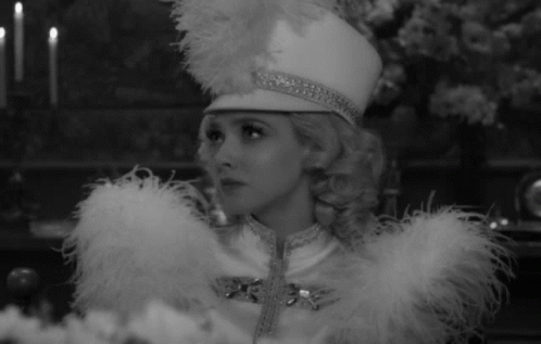Woman In White Hat GIF