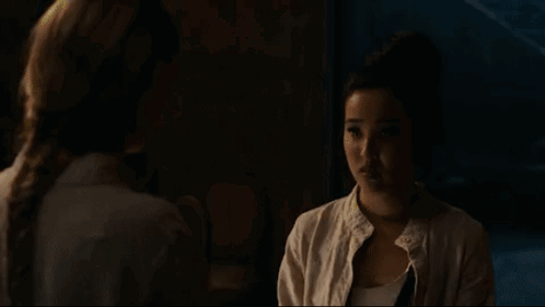 Woman in White Shirt Saying It Was Strategy
