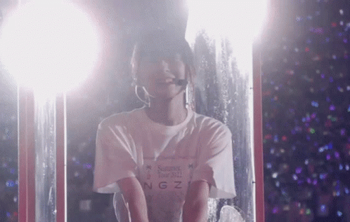 Woman in White Shirt Wearing Headset Mic