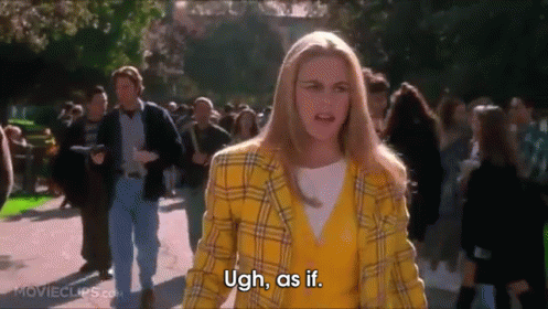 Woman in Yellow Plaid Says Ugh As If