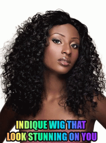 Woman Indicue Wig That Look Stunning On You GIF