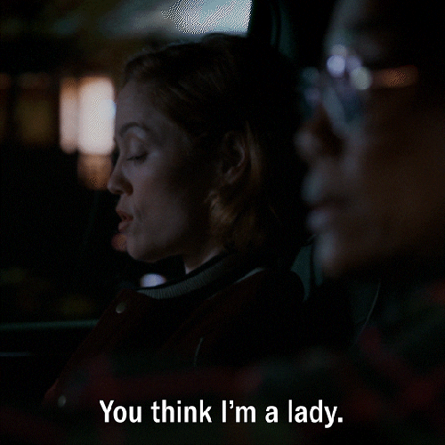 Woman Inside Car Think Lady Thats Nice GIF