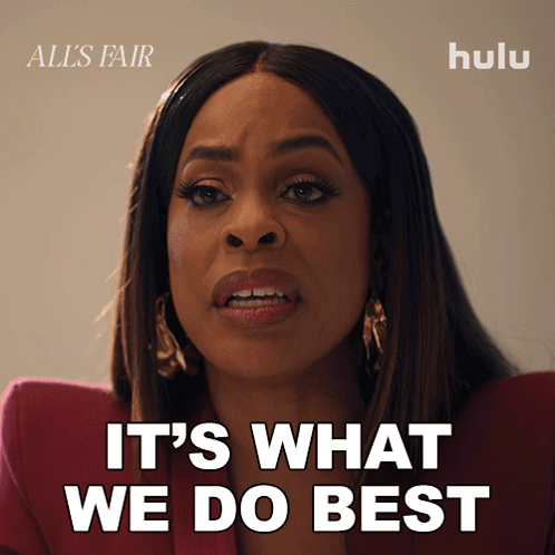 Woman It's What We Do Best Red Jacket GIF