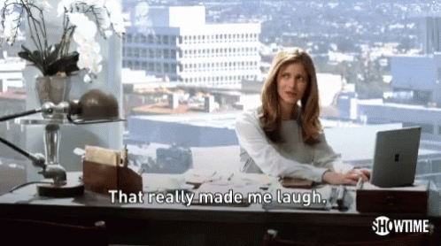 Woman Laptop Says That Really Made Me Laugh GIF