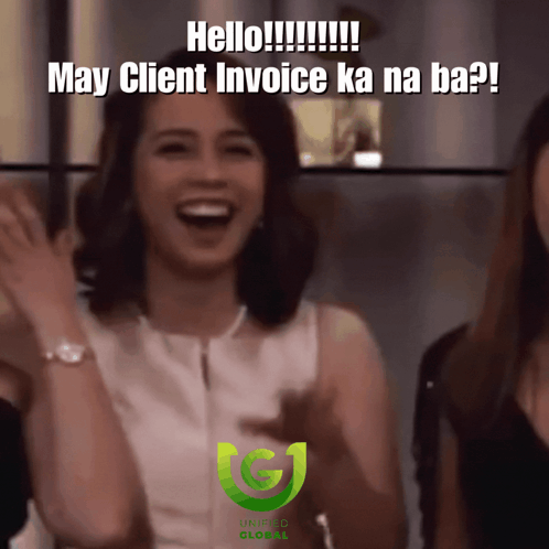 Woman Laughing Saying Hello GIF