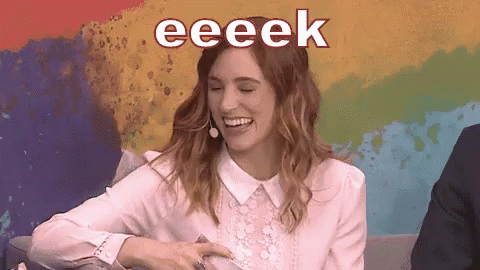 Woman Laughing With Eeeek