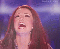 Woman Laughing With Mouth Wide Open