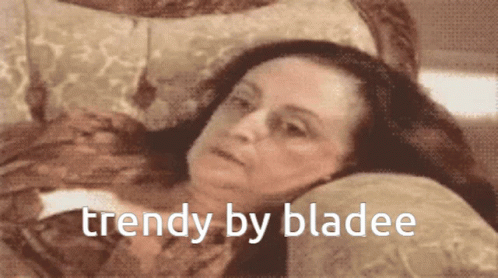 Woman Laying on Couch Trendy by Bladee