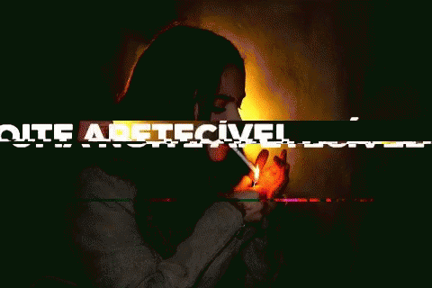 Woman Lighting Cigarette Uma Noite Apetecivel