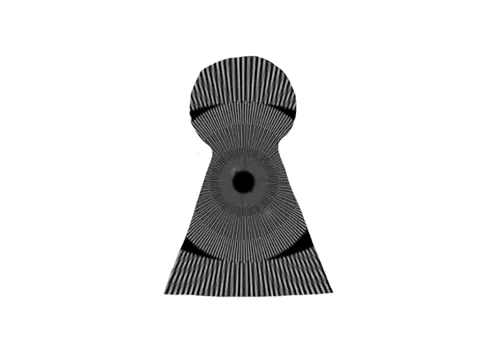 Woman Locked In Big Room GIF