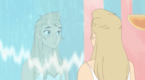 Woman Looking at Her Reflection in Mirror