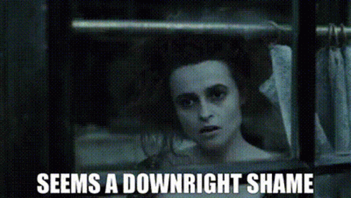 Woman Looking Out Window Seems A Downright Shame GIF